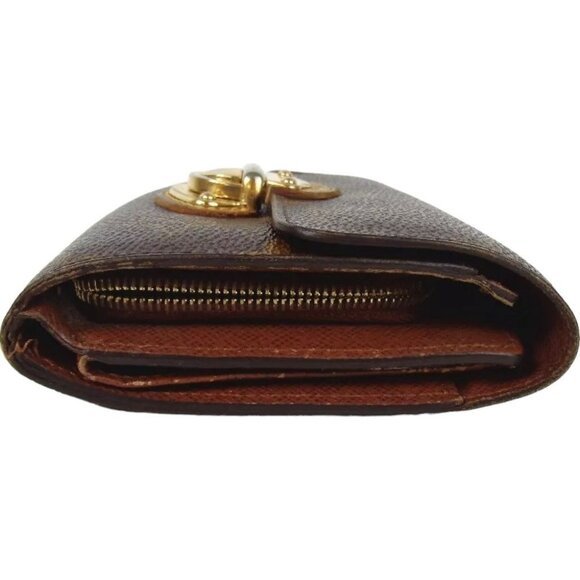 843167AM (C2) Louis Vuitton Wallet Brown Monogram - Picture 4 of 12
